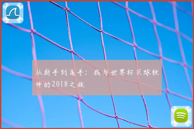 从新手到高手：我与世界杯买球软件的2018之旅